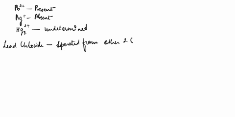 procedure-2-you-add-cold-hci-and-notice-a-white-precipitate-you-set-the-test-tube-in-boiling-water-and-you-notice-you-dont-have-a-precipitate-procedure-3-you-split-the-decanted-solution-in-h-14946