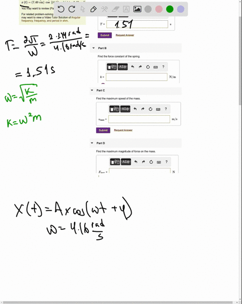 a-130-kg-mass-on-spring-has-displacement-as-a-function-of-time-given-by-the-equation-t-740-cm-cos-416-rads-t-_-242-rad-you-may-want-t0-review-page-_-for-related-problem-solving-tips-and-stra-21681