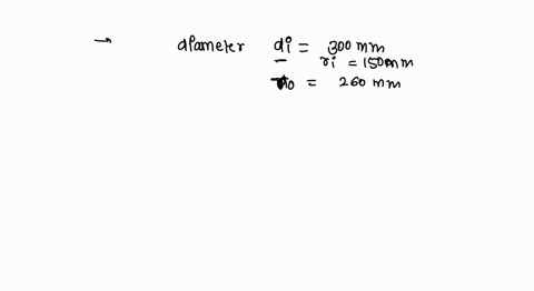 the-cylinder-for-a-hydraulic-press-has-an-inside-diameter-of-300-mm-and-an-outside-radius-of-260-mm-find-the-maximum-shear-stress-in-the-cylinder-for-an-internal-pressure-of-60-120-mpa-74669