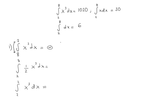 evaluate-the-integral-using-the-following-values-x3-dx-1020-x-dx-30-k-dx-6-x-13-dx-90131