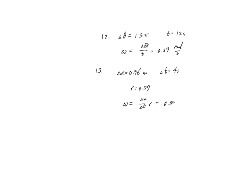 12-a-flat-disc-rotates-1sn-rad-in-12-s_-what-is-its-angular-velocity-an-electric-train-rides-circular-track-of-radius-39-m-and-its-wheels-rotate-an-arc-length-linear-distance-of-096-m-in-40-95697