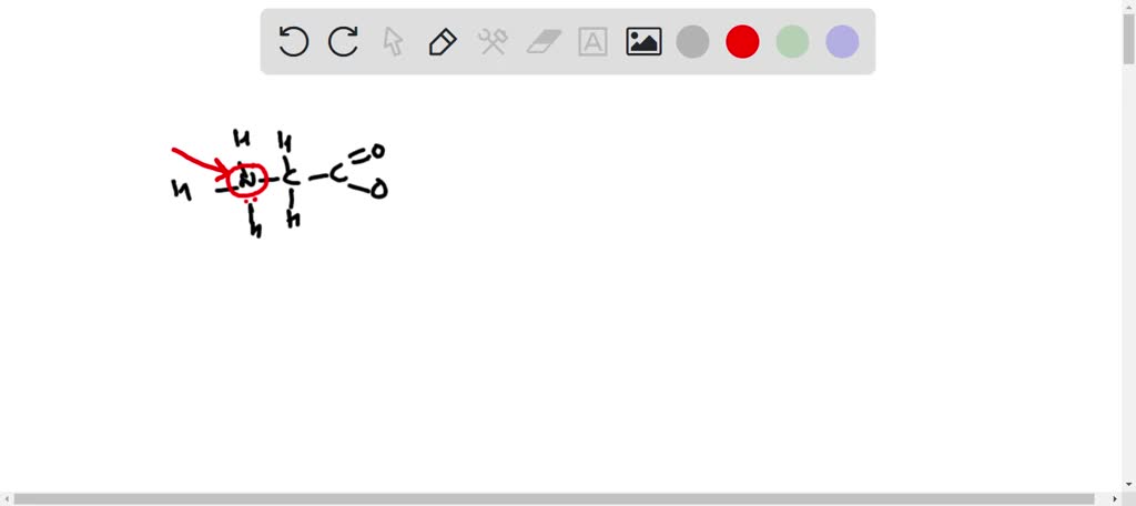 SOLVED: Out of 8 points, the Lewis dot structure for the amino acid ...