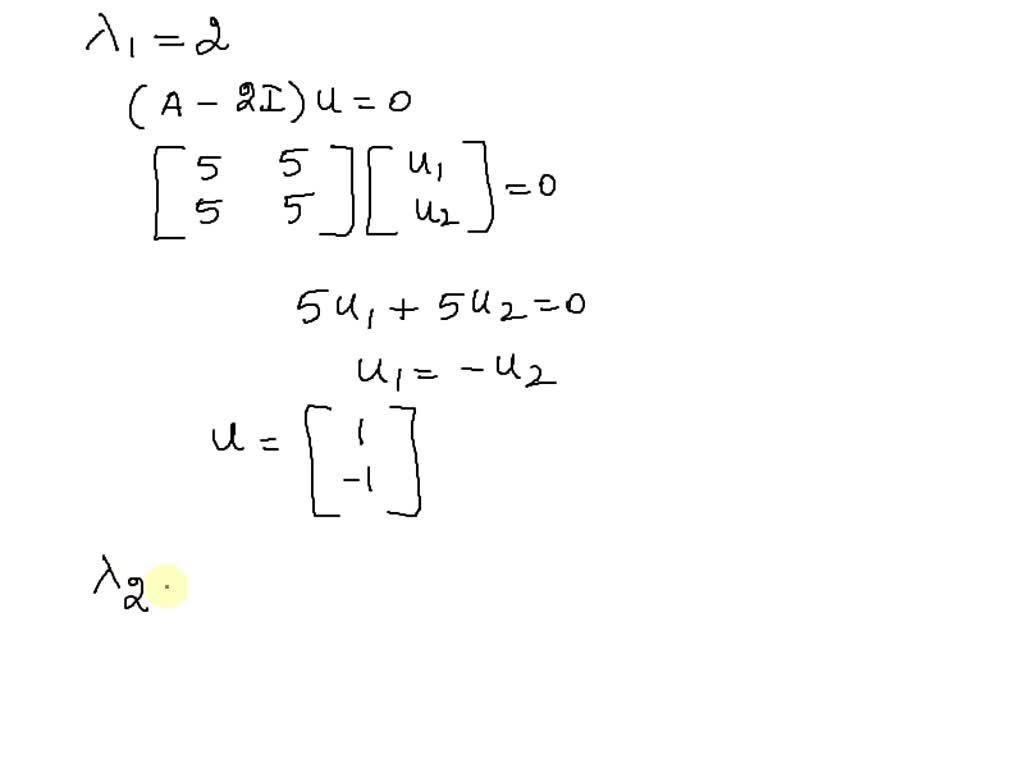 SOLVED Orthogonally diagonalize the matrix, giving an orthogonal