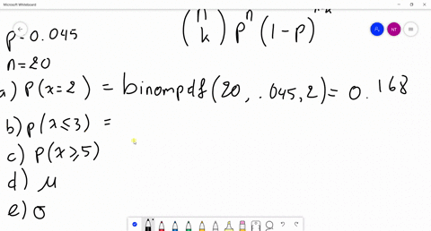 the-probability-that-a-part-is-defective-is-45-suppose-20-parts-are-produced-use-this-information-to-answer-the-following-questionsa-what-is-the-probability-that-exactly-2-parts-are-defectiv-87342