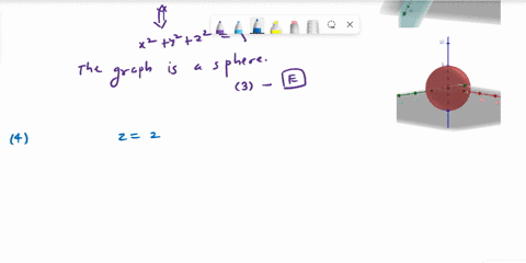 point-sketch-a-graph-of-each-surface-then-match-each-surface-to-its-brief-description-in-words-12-x2-9y-2-circular-cylinder-b-horizontal-plane-cone-d-hyperbolic-paraboloid-saddle-e-sphere-f-90873