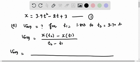 an-object-moves-along-the-x-axis-according-to-the-equation-x-390t2-200t-300-where-x-is-in-meters-and-t-is-in-seconds-a-determine-the-average-speed-between-t-180-s-and-t-370-smsb-determine-th-49155