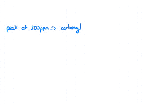 pq-17-which-structure-would-exhibit-peaks-at-approximately-200-and-85-ppm-in-its-13-mathrmc-nmr-spectrum-a-b-c-d
