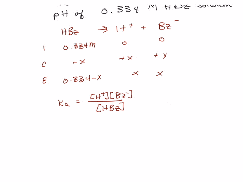 benzoic-acid-c6h5cooh-is-a-weak-acid-with-a-ka-value-of-68105-what-is-the-ph-of-a-0334-m-benzoic-acid-solution-express-your-answer-numerically-to-two-decimal-places-69851