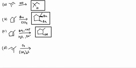 predict-the-major-products-of-the-following-reactions-appropriate-and-give-the-structures-of-any-intermediates-include-stereochemistry-where-hci-brz-bh-thf-ccl-hzoz-oh-9-789-ch2s-hbr-hci-roo-77677