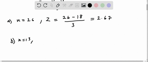 a-variable-is-normally-distributed-with-mean-18-and-standard-deviation-3-round-your-answers-to-the-nearest-hundredth-as-needed-a-determine-the-z-score-for-x-26-b-determine-the-z-score-for-11-85806