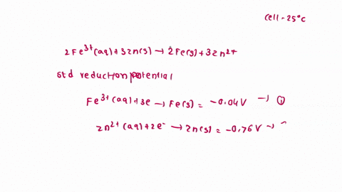 use-tabulated-standard-electrode-potentials-to-calculate-the-standard-cell-potential-for-the-reaction-occurring-in-an-electrochemical-cell-at-25-c-the-equation-is-balanced-2fe3aq3zns2fes3zn2-20072