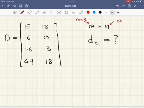 find-the-dimensions-of-the-given-matrix-15-18-d31-18-identify-the-given-entry-d31-need-help-read-it-81315
