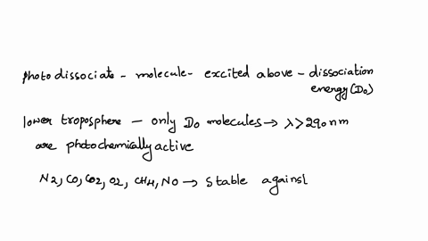 why-is-the-photodissociation-of-n2-in-the-atmosphere-relatively-unimportant-compared-with-the-photodissociation-of-o2-84083