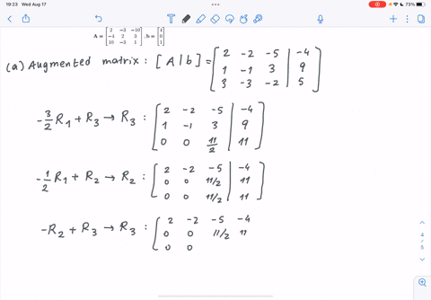 exercise-1-solving-linear-systems-55-credits-find-the-set-s-of-all-solutions-x-of-the-following-inhomogenous-linear-systems-ax-b-where-a-and-b-are-defined-as-follows-write-the-solution-space-39377