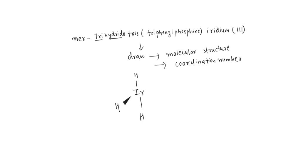 SOLVED: From each compound name, draw the molecular structure and ...