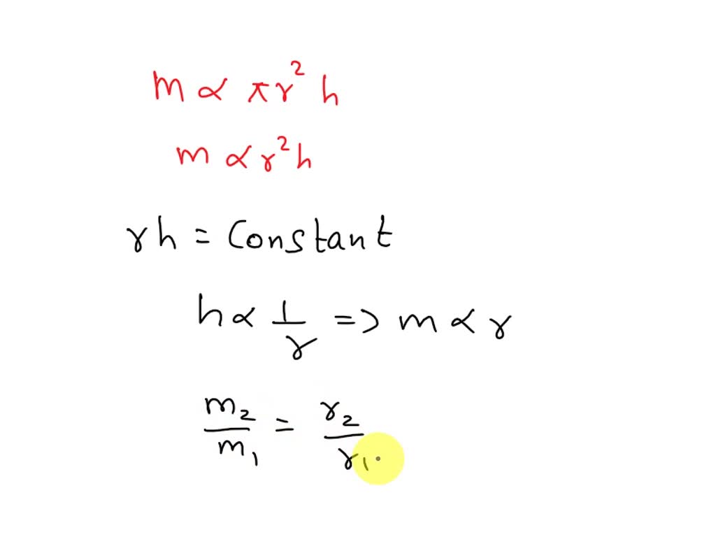 SOLVED A capillary tube of radius r is immersed in a liquid of surface