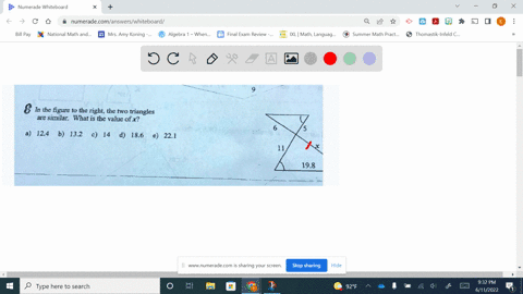 i-only-need-the-answer-for-number-8-in-this-picture-please-and-thank-you-30-97-x-10-6-what-is-the-perimeter-of-axyz-126-cm-21-cm-b-63-cm-105-cm-if-triangles-ade-and-abc-shown-in-the-figure-t-60085