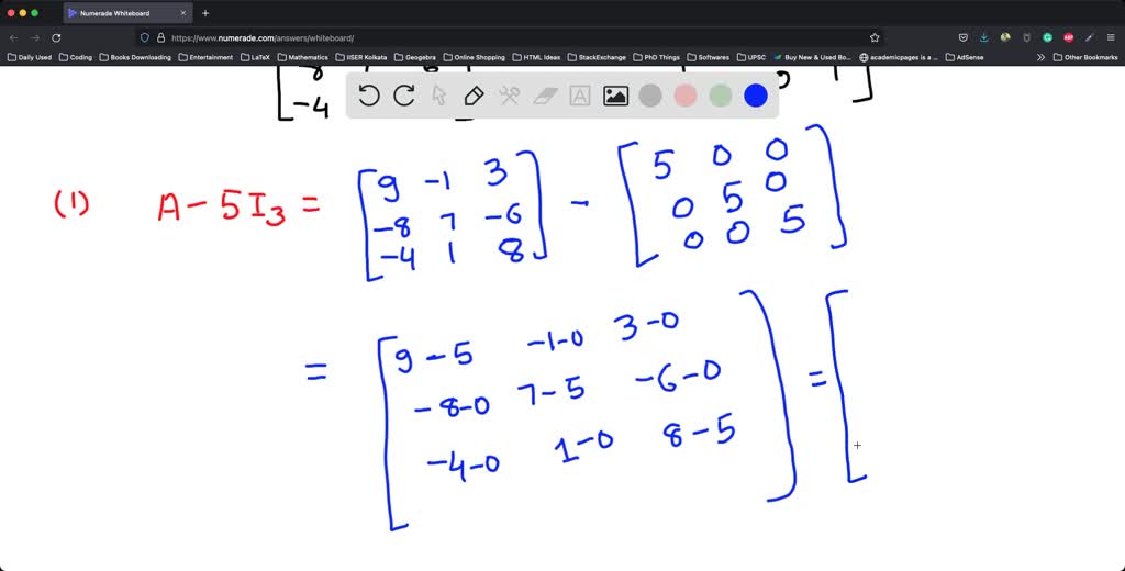 SOLVED: 2 A + 2B 3C E CB EB In the rest of this exercise set and in ...