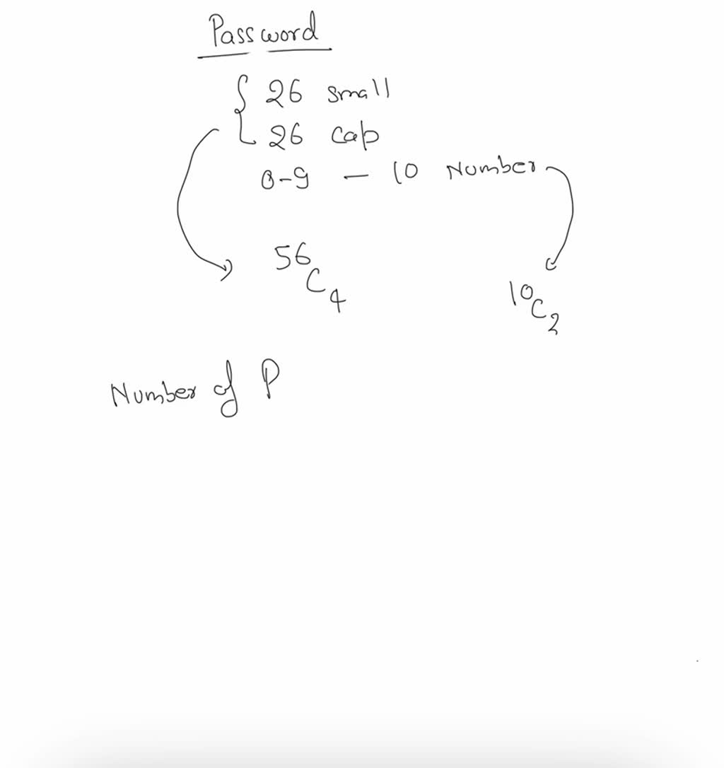 SOLVED: A case sensitive password must contain exactly 4 letters of the ...