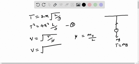 a-simple-pendulum-consists-of-a-ball-of-mass-500-mathrmkg-hanging-from-a-uniform-string-of-mass-0060-39164