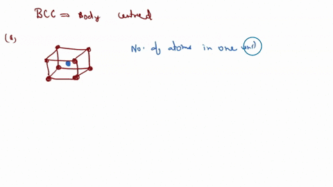 an-unknown-metal-atom-labeled-a-crystallizes-by-means-of-a-body-centered-cubic-crystal-lattice-bcc-a-draw-one-metal-unit-cell-and-determine-the-number-of-atoms-in-one-unit-cell-b-draw-the-po-80289