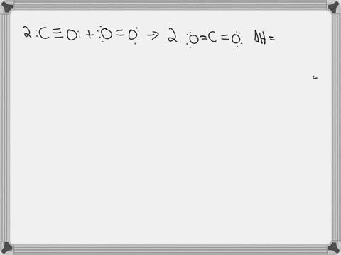 the-enthalpy-change-for-the-following-reaction-is-566-kj-using-bond-energies-estimate-the-oo-bond-energy-in-o2g-2cog-o2g-2co2g-_______kjmol-60894