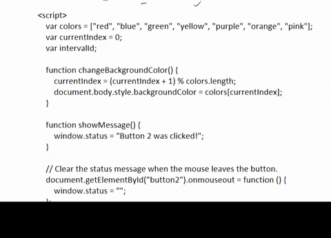 2-javascriptsop-1-create-a-web-page-in-html-having-a-white-background-and-two-buttonobjects-write-code-using-javascript-such-that-when-the-mouse-is-placedover-the-first-button-object-without-95328
