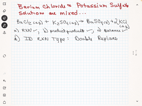 aqueous-solutions-of-barium-chloride-and-potassium-sulfate-are-mixed-write-out-the-chemical-equation-that-represents-this-reaction-2-marks-predict-the-products-of-this-reaction-4-marks-balan-82374