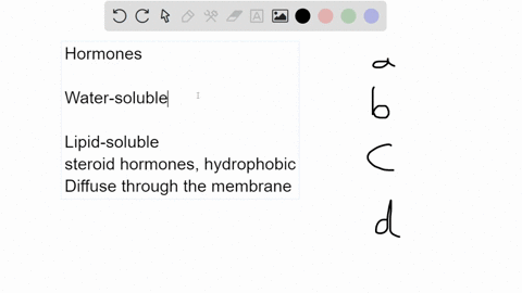 which-of-the-following-is-most-likely-to-be-true-about-a-hormone-that-initiates-a-change-from-outside-a-target-cell-a-it-is-water-soluble-b-it-can-pass-through-the-cell-membrane-into-the-tar-44845