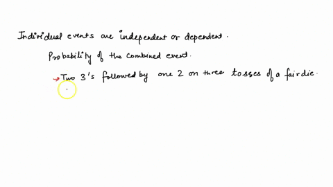 independent-or-dependent-then-find-the-delermine-whether-the-following-individual-events-are-probability-of-the-combined-event-rolling-two-3s-followed-by-one-2-on-three-tosses-of-a-fair-die-57068