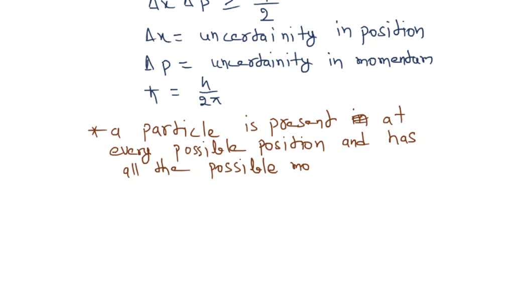 SOLVED Does the uncertainty principle set a limit to how well you can