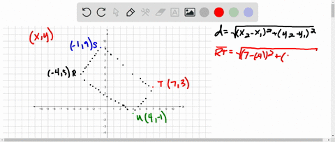 given-points-r-45-s-19-t73-and-u4-1-a-show-that-r-s-t-u-is-a-rectangle-b-use-the-distance-formula-to-31886