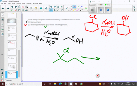 show-how-you-might-convert-the-following-haloalkanes-into-alcohols-a-bromoethane-b-chlorocyclohexane-58298