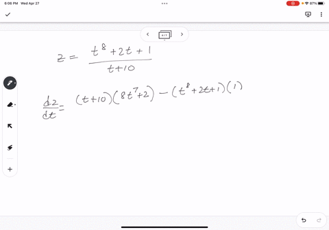 point-find-the-derivative-of-the-function-z-below-it-may-be-to-your-advantage-to-simplify-first-2t4-10-dz-13043