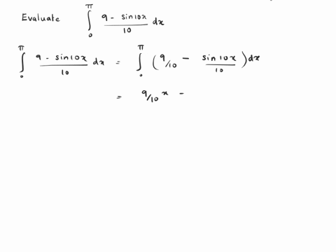 evaluate-the-integral-9-sin-10x-dx-10-25145