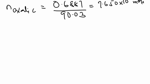 questions-calculate-the-molarity-of-sodium-hydroxide-naoh-solution-that-is-titrated-with-06887-g-of-oxalic-acid-equalion-2-the-titration-requires-1580-ml-of-the-naoh-solution-to-reach-the-en-90608