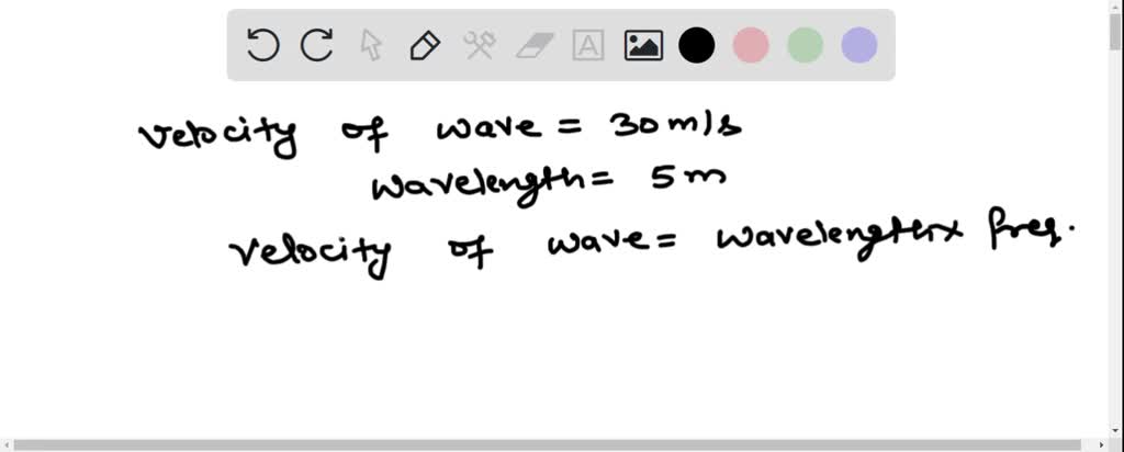 the frequency of a wave is measured in meters per second