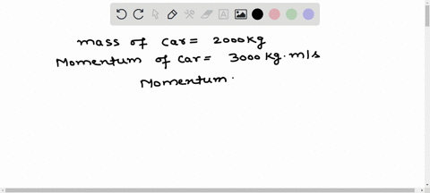 what-is-the-magnitude-of-velocity-for-a-2000-kg-car-possessing-3000-kgms-of-momentum-94845