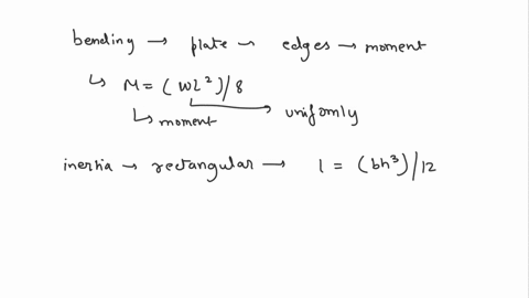 5-derive-formula-for-deflection-at-the-center-of-rectangular-plate-see-figuresimple-supported-along-pair-of-edges-and-clamped-along-another-pair-of-edges-and-loaded-by-uniformly-distributed-21652