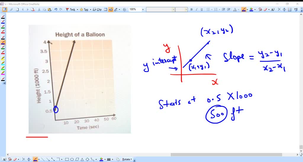 Graph Balloons Rising SOLVED: '5. A balloon is released from the top of a tower: The graph ...