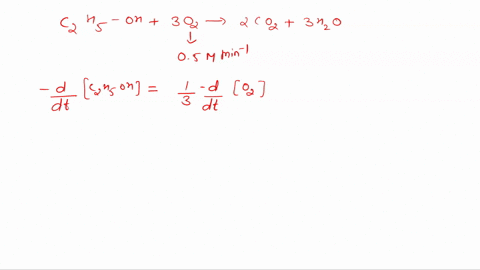 in-the-combustion-of-ethanol-what-is-the-rate-of-production-of-carbon-dioxide-and-the-rate-of-consumption-of-ethanol-if-the-reaction-is-consuming-oxygen-at-a-rate-of-050-mmin-calculate-the-a-38896