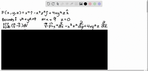 use-the-divergence-theorem-to-calculate-the-surface-integral-s-f-ds-that-is-calculate-the-flux-of-f-across-s-fx-y-z-x4i-x3z2j-4xy2zk-s-is-the-surface-of-the-solid-bounded-by-the-cylinder-x2-12918