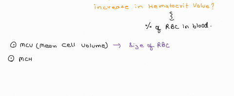 a-falsely-elevated-haematocrit-hcv-is-obtained-which-of-the-following-calculated-values-will-not-be-affecteda-mean-cell-volume-mcvb-mean-cell-haemoglobin-mchc-mean-cell-haemoglobin-concentra-13462