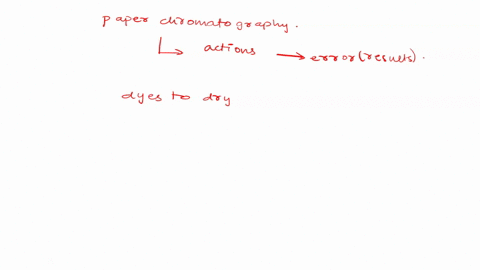 while-doing-a-paper-chromatography-experiment-there-are-several-actions-by-a-student-that-could-result-in-an-error-in-the-results-obtained-which-of-the-following-does-not-represent-an-experi-22125