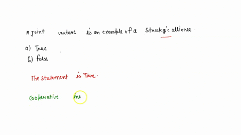 a-joint-venture-is-an-example-of-a-strategic-alliance-a-true-b-false-53866