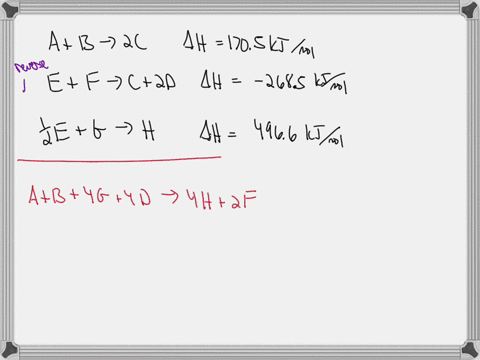 given-the-following-enthalpy-change-values-for-the-reactions-below-a-b-2c-rh-1705-kj-mol-1-e-f-c-2d-rh-2685-kj-mol-1-12-e-g-h-rh-4966-kj-mol-1-calculate-rh-for-the-following-reaction-in-kj-m-21664