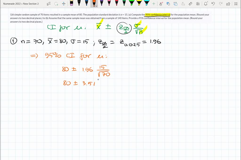 solved-suppose-you-draw-two-random-samples-the-first-of-size-70-and