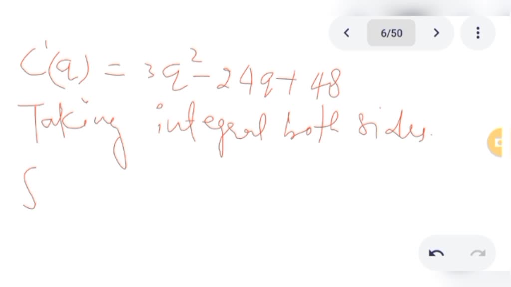 solved-a-manufacturer-estimates-that-the-marginal-cost-of-producing-q