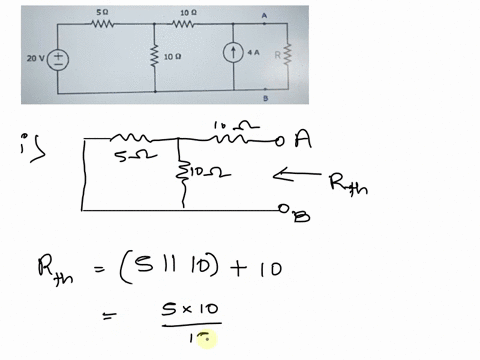 4-1-find-a-thevenins-equivalent-circuit-rth-and-vth-to-the-left-of-terminals-a-and-b-fig-4-2-determine-the-load-r-when-maximum-power-transfer-occurs-and-calculate-the-maximum-power-p-59-10-a-99467