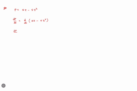the-power-output-p-in-w-of-certain-15-v-battery-is-given-by-p-151-502-where-is-the-current-in-a-find-the-current-for-which-the-power-is-maximum-find-the-derivative-of-the-function-to-be-maxi-22594